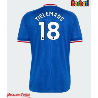 Manchester United Youri Tielemans #18 Tricou Fotbal Replică 2026-27 Barbati Deplasare